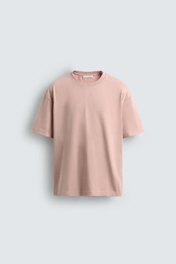 CAMISETA HEAVYWEIGHT B?SICA /03 / Rosa lavado