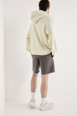Sudadera lavada con capucha Loose Fit - H&m фото 5
