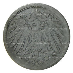 Монета 10 пфеннигов 1919 года Германия