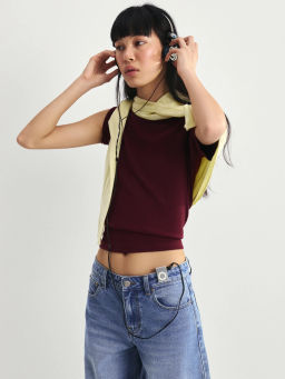 Футболка облегающего кроя из хлопка SLIM0926-79 / Zarina