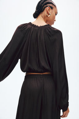 Blusa con mangas globo - H&m фото 7