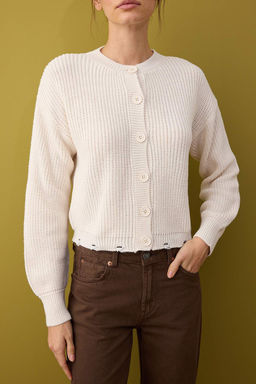 Lacivert Bisiklet Yaka Selanik Triko H?rka TWOAW26HI00123 - Trendyolmilla фото 3