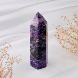 Кристалл из Чароита - Радуга самоцветов фото 2