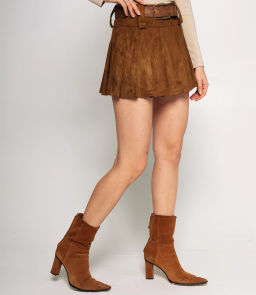 Юбка #КТ6131 (1), коричневый - Dommod фото 3