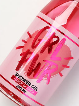 Подарочный набор GRL, гель для душа шампанское и бомбочки для ванны, Чистое Счастье