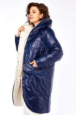 Куртка Diamant 1928-Р бежево-синий фото 10