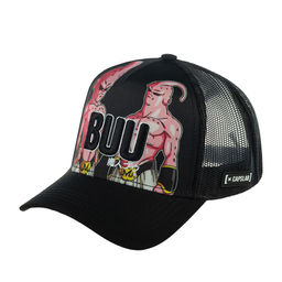 Бейсболка CAPSLAB арт. CL/DBZ4/1/BUU2 Dragon Ball Majin Buu (серый / розовый)