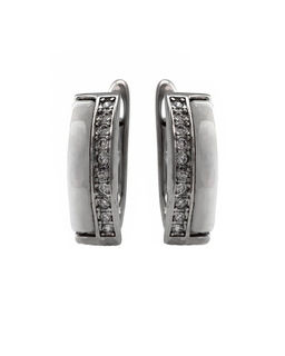 Серьги с керамикой