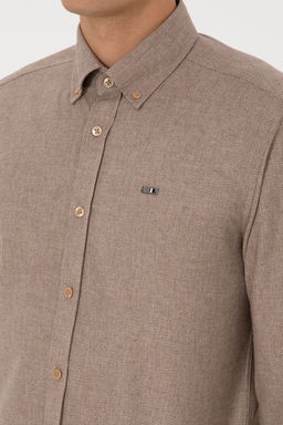 Erkek Camel Uzun Kollu G_mlek - U.s. polo assn фото 14