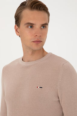 Erkek Slim Fit Bisiklet Yaka Ta_ Basic Kazak - U.s. polo assn фото 2
