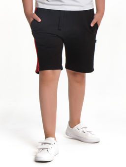 Шорты для мальчика 22-3458 черный | горчичный - Mini maxi фото 11