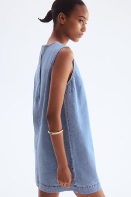 Vestido denim recto - H&m фото 3