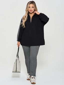 Джемпер 0431-1с черный