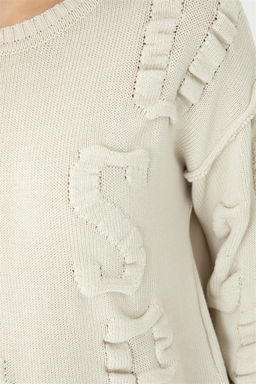 Женский кремовый свитер - U.s. polo assn фото 14