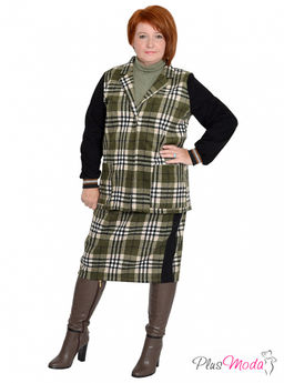 Юбка Модель №989 размеры 44-84 - Plusmoda фото 10