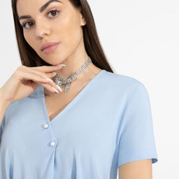 Брючный комплект
 Модные тенденции (2 в 1, с брошкой) - Charutti фото 3