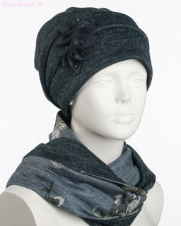 0121к СП Комплект женский флис (шапка+снуд) (56-58)