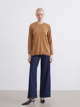 Bisiklet Yaka Ajurlu Kad?n Triko H?rka