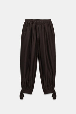 TIERED TROUSERS WITH BOWS - Zara фото 6