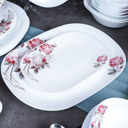 Столовый набор 41 предмет квадратный / 41/1186555957513595220 (6916) /уп 1/ серия Чайная роза - Галеонтрейд фото 13