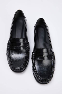 Siyah Saracl? Kad?n Loafer TAKSS26LA00006