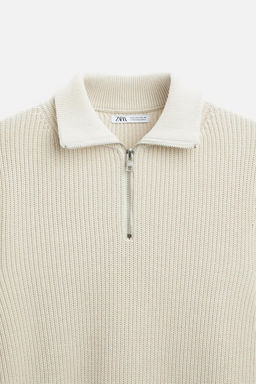 QUARTER-ZIP SWEATER - Zara фото 46