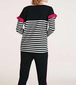 Пуловер, черно-белый - Ashley brooke фото 4