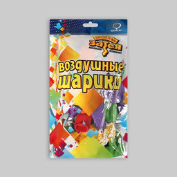 Шар латексный 12" "С рождением МАЛЫШКИ", шелкография,  набор 25 шт.