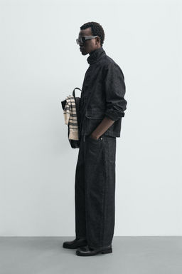 DENIM JACKET WITH POCKETS - Zara фото 13