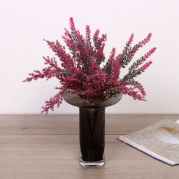 Ваза стеклянная "GREY GLASS" 16*19см