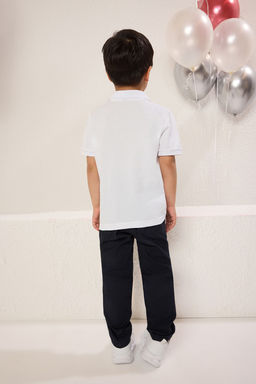 K?rm?z? Unisex %100 Pamuk Basic Polo Yaka Regular/Normal Kal?p K?sa Kol Orme T-Shirt TKDSS24TS00022 - Trendyolmilla фото 12