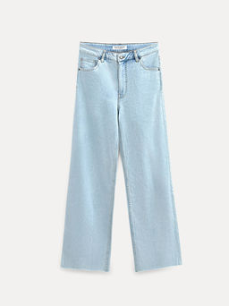 CONTE CON-784 Джинсы wide leg ULTRA-LONG небесно-голубого цвета light blue