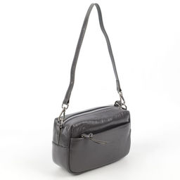 Женская кожаная сумка бочонок через плечо 0051-4 - Cidirro фото 4