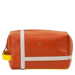 Кожаная косметичка DuDu Bags серии Lampedusa | коричный - Dudubags фото 2