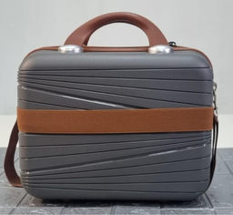 Бьюти-кейс, полипропилен, MIRONPAN 23130 Темно-серый