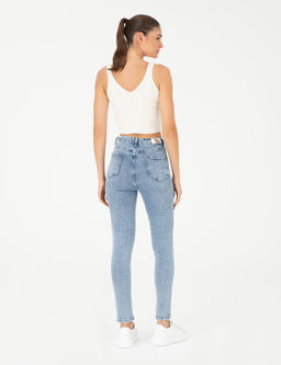 A__k Mavi Skinny Fit Jean Pantolon