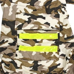 Дождевик для крупных пород собак "KOMFORT", принт хаки, р 6XL