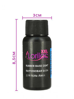Lorilac каучуковая база для гель-лака 50 ml  фото 3