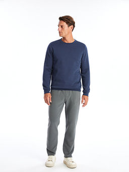 Bisiklet Yaka Uzun Kollu Erkek Sweatshirt - Waikiki фото 2