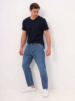 Футболка мужская короткий рукав GREG G146-KO-SA-S5106 (т.синий)  фото 6