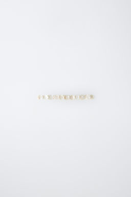 CHOKER FLORES NACARADAS / Blanco