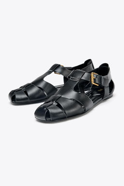 FLAT CAGE SANDALS - Zara фото 2