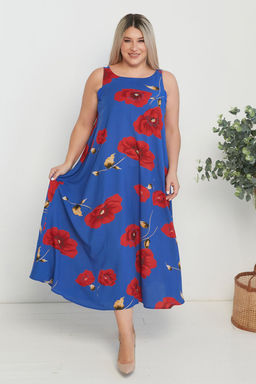 Платье Luxury Moda 1295 синий