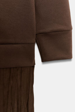 COMBINED SATIN DRESS - Zara фото 7