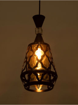 Светильник потолочный BayerLux Nadine, 1×40 Вт, Е27, черный, 16×16×36 см