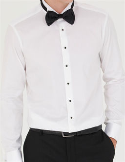 Beyaz Slim Fit Smokin G_mlek - Pierre cardin фото 6