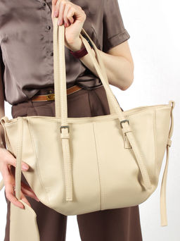 LACCOMA сумка Анна-бежевый эко кожа хлопок