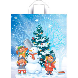 Пакет с петлевой ручкой 43.5х38см (35) (Волшебный момент) НГ Тико ПТЛ56860 упак/50шт.