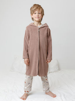 К 5801/холодный какао(мишка) халат дет - Crockid фото 4