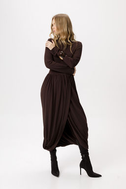 Платье Pirs 6380 коричневый